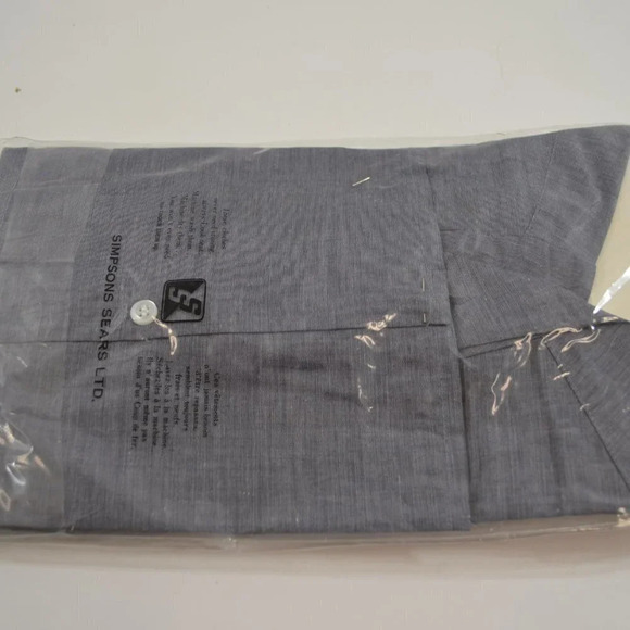 Sears Boys Collared Shirt Size 12  Vintage NEW - Picture 5 of 7